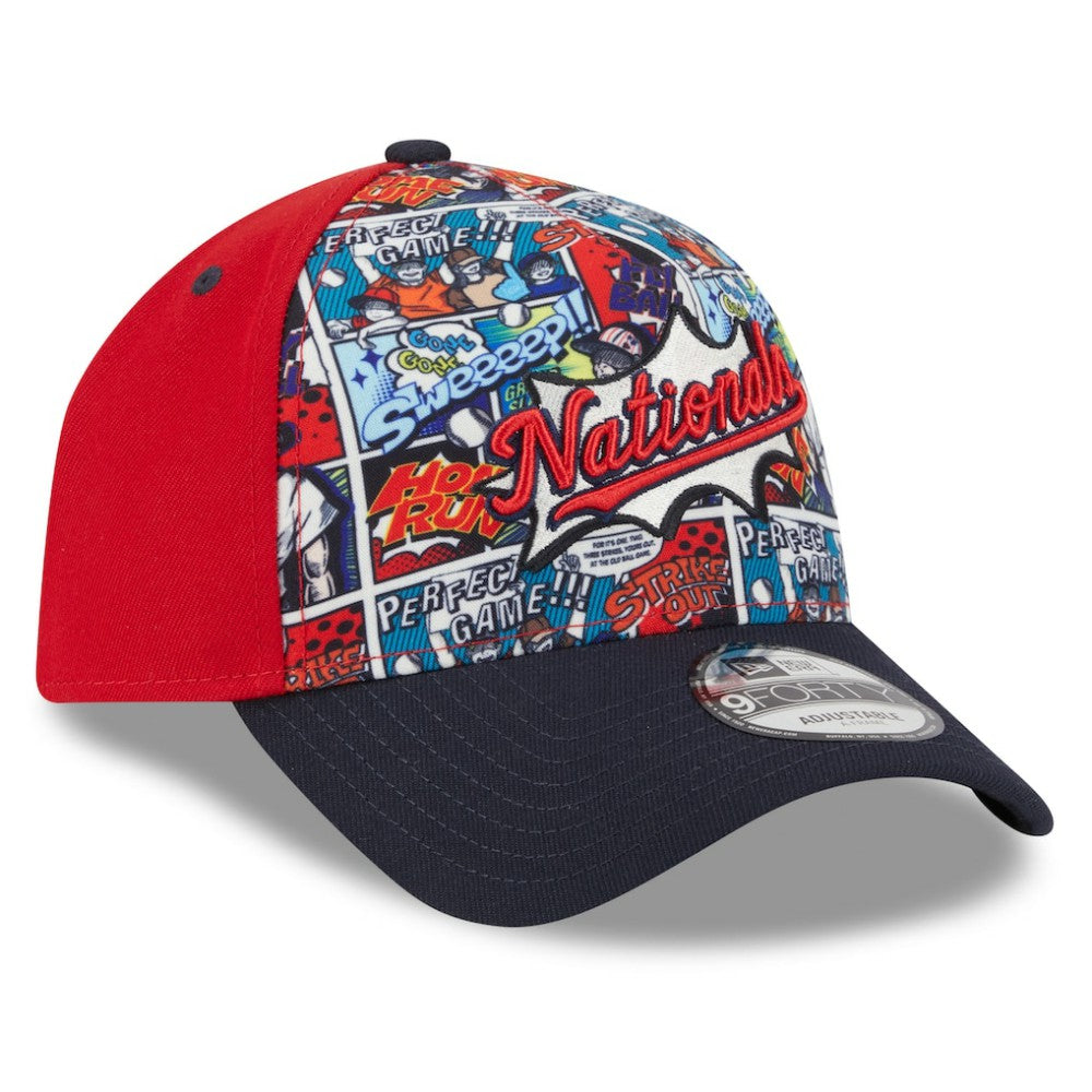 Washington Nationals New Era Youth 2025 MLB Diamond Hero Edition A-Frame 9FORTY Adjustable Hat - MLB