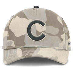 Chicago Cubs Nike Camo Pack Rise Adjustable Hat - MLB