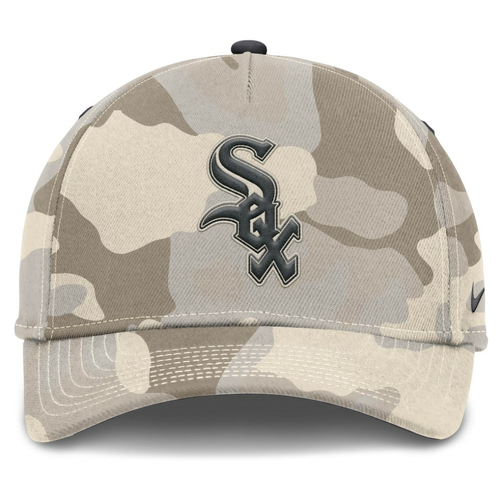 Chicago White Sox Nike Camo Pack Rise Adjustable Hat - MLB