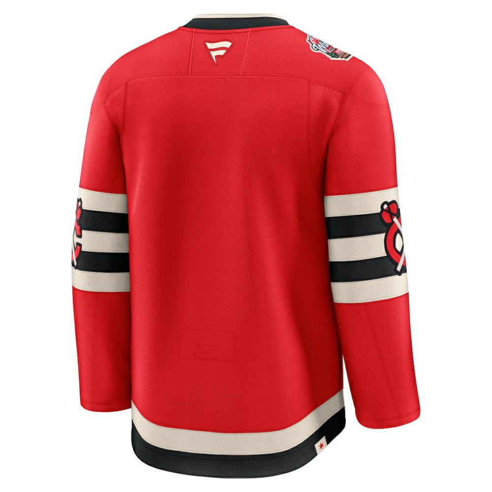 Chicago Blackhawks Fanatics 2025 NHL Winter Classic Premium Jersey - Red - NHL
