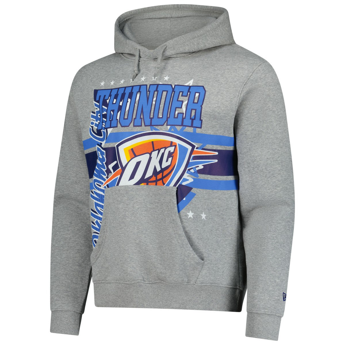 Oklahoma City Thunder Injection Sport Classics Fleece Hoodie Heather Gray - NBA