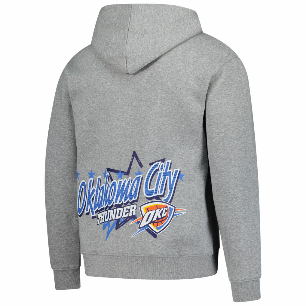 Oklahoma City Thunder Injection Sport Classics Fleece Hoodie Heather Gray - NBA