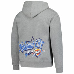 Oklahoma City Thunder Injection Sport Classics Fleece Hoodie Heather Gray - NBA