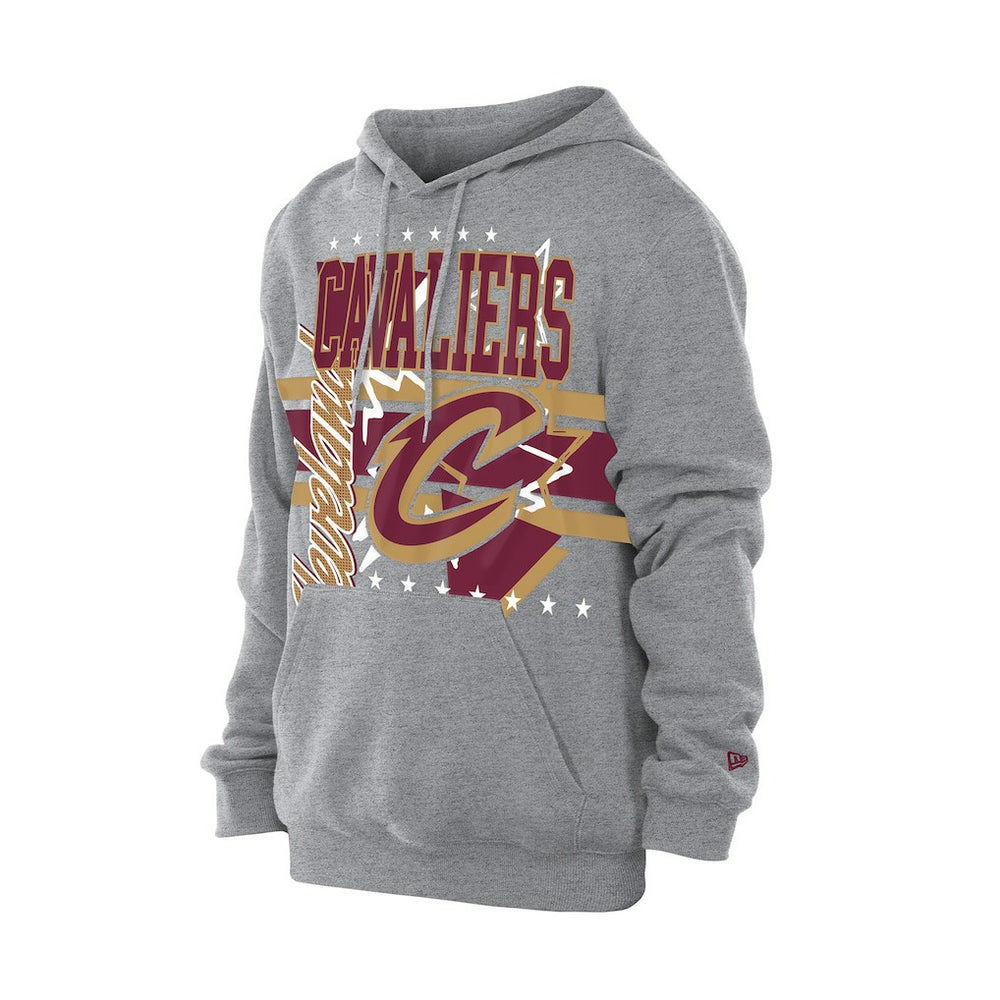 Cleveland Cavaliers Injection Sport Classics Fleece Hoodie Heather Gray - NBA