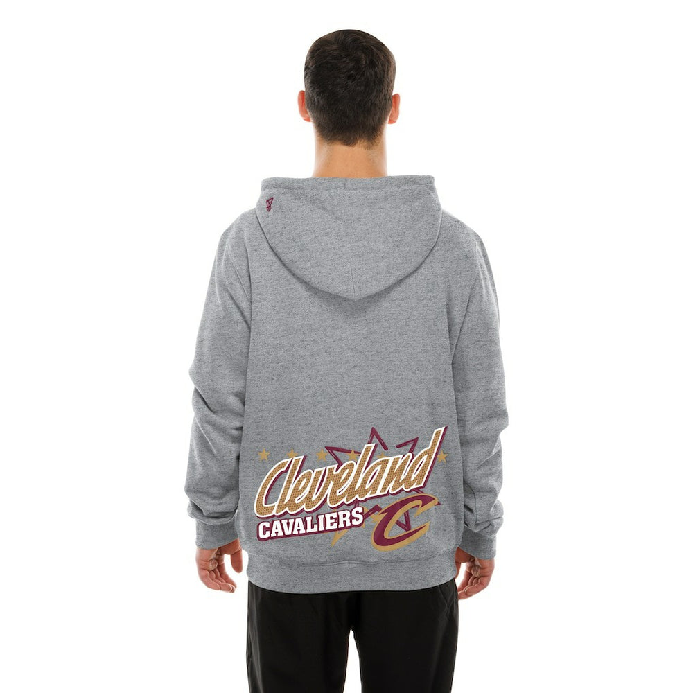 Cleveland Cavaliers Injection Sport Classics Fleece Hoodie Heather Gray - NBA