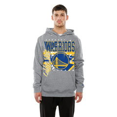 Golden State Warriors Injection Sport Classics Fleece Hoodie Heather Gray - NBA