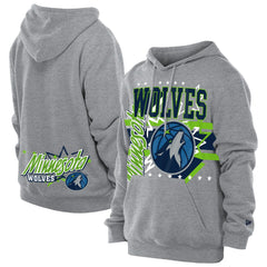 Minnesota Timberwolves Injection Sport Classics Fleece Hoodie Heather Gray - NBA