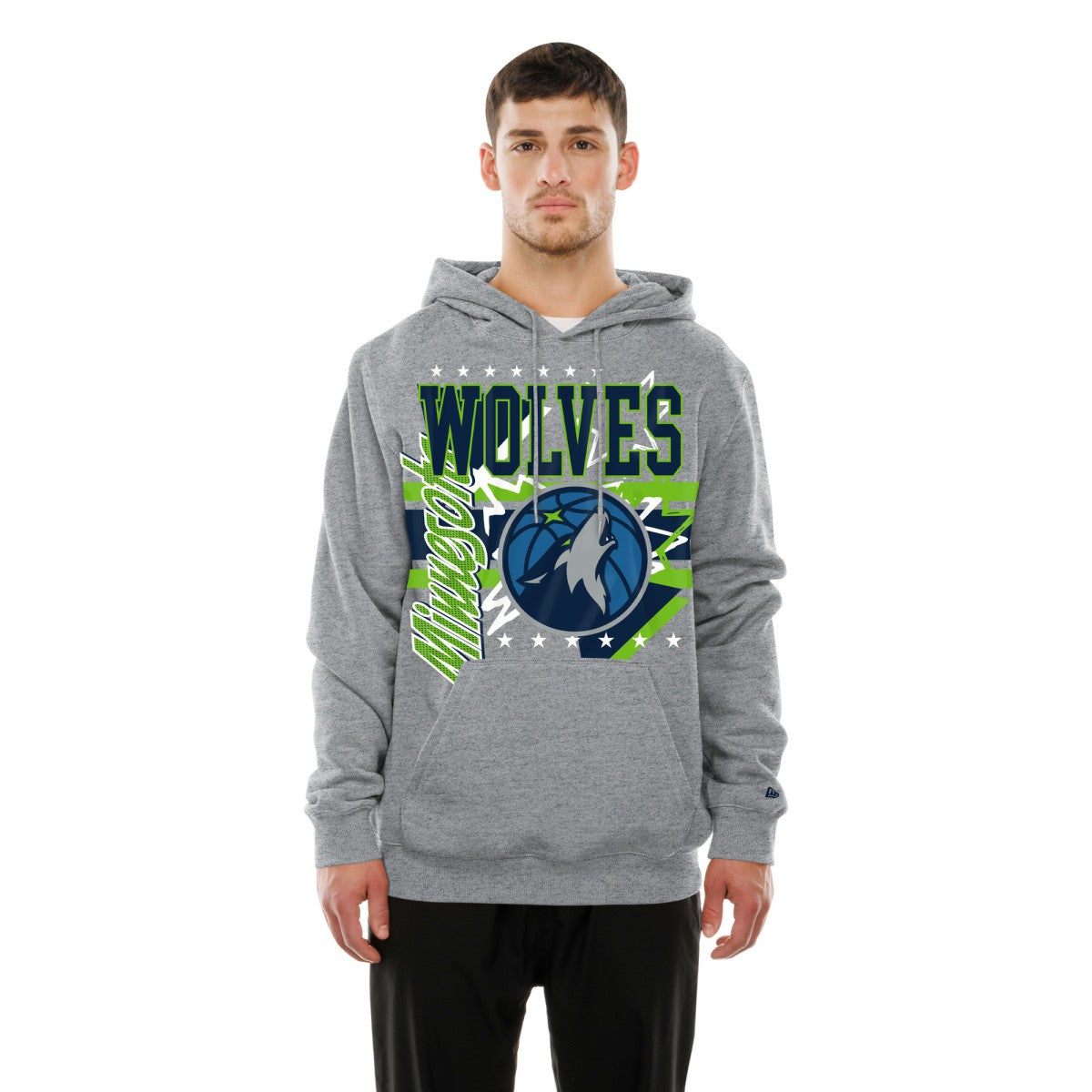 Minnesota Timberwolves Injection Sport Classics Fleece Hoodie Heather Gray - NBA