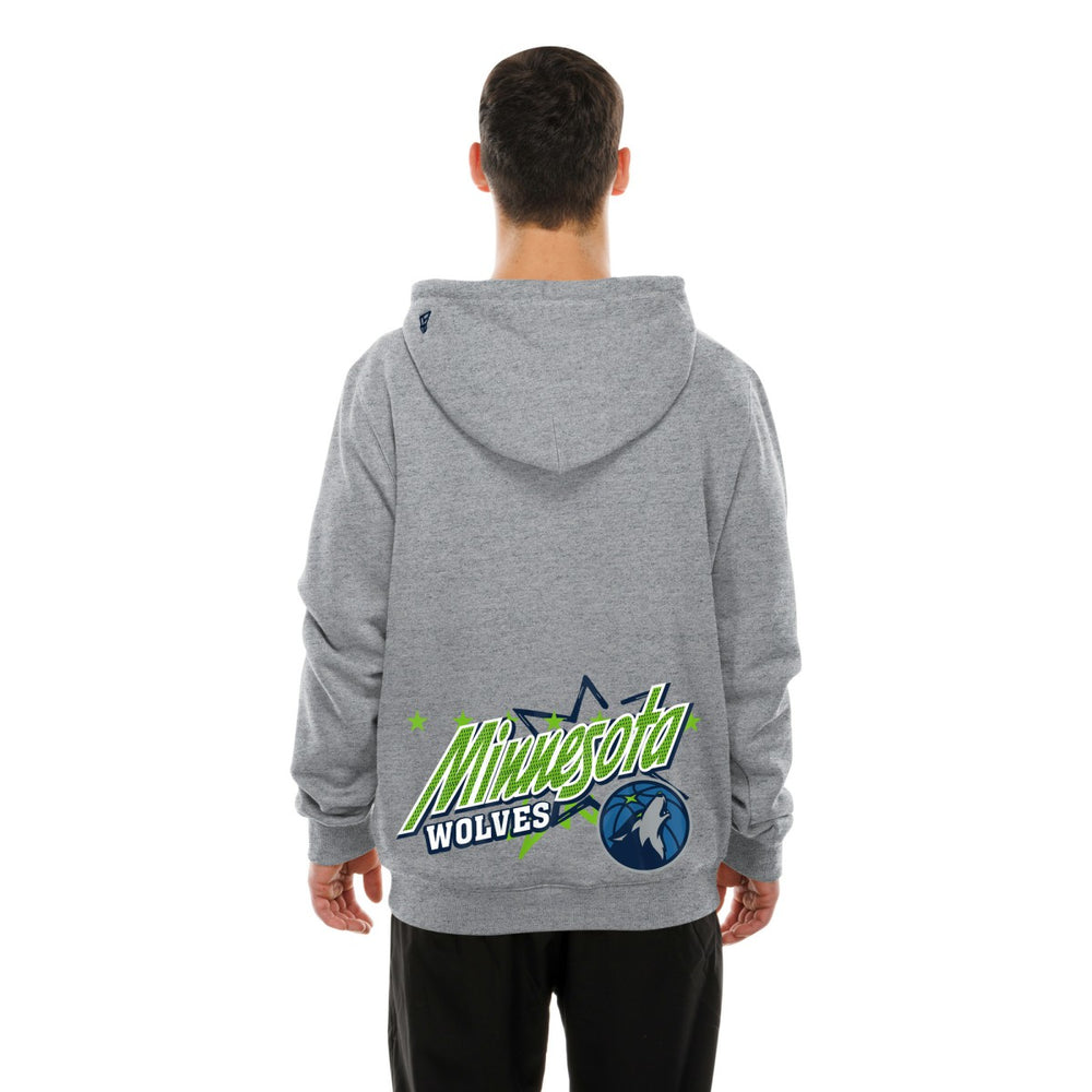 Minnesota Timberwolves Injection Sport Classics Fleece Hoodie Heather Gray - NBA