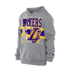 Los Angeles Lakers Injection Sport Classics Fleece Hoodie Heather Gray - NBA
