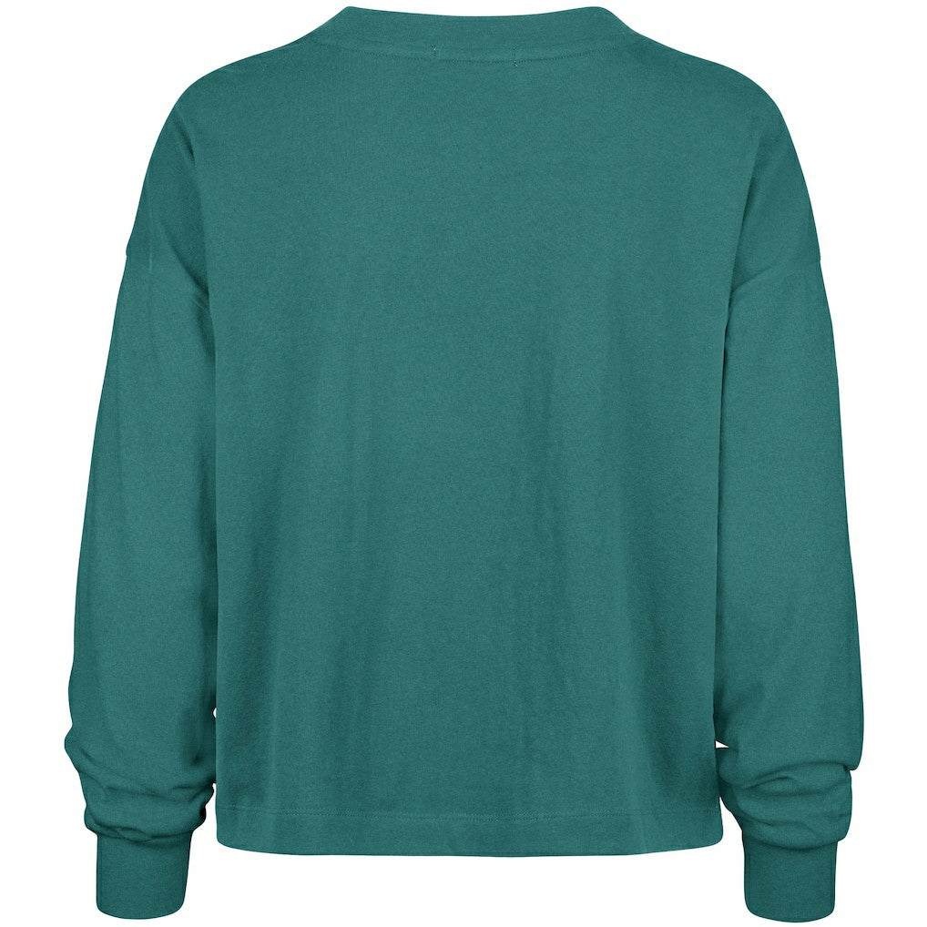 Miami Dolphins '47 Women's Outreach City Oversized Long Sleeve T-Shirt Aqua | 47 brand