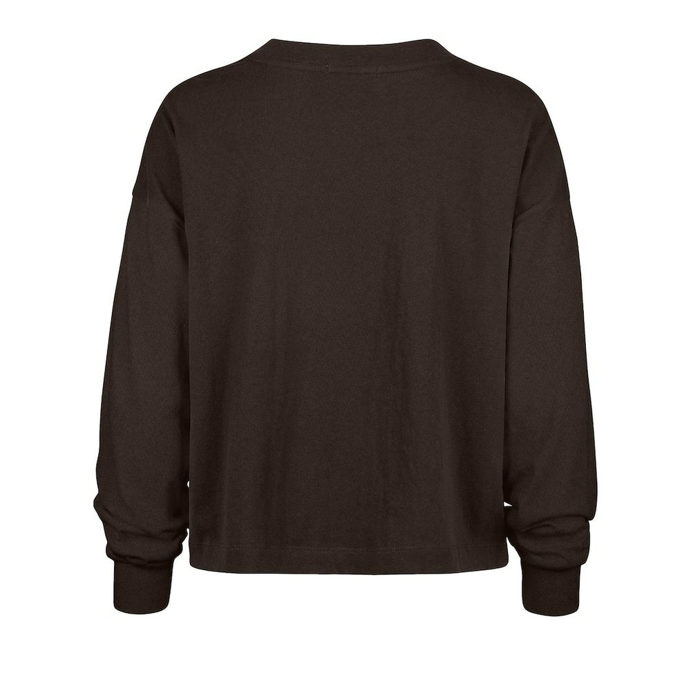 Cleveland Browns '47 Women's Outreach City Oversized Long Sleeve T-Shirt Brown | 47 brand