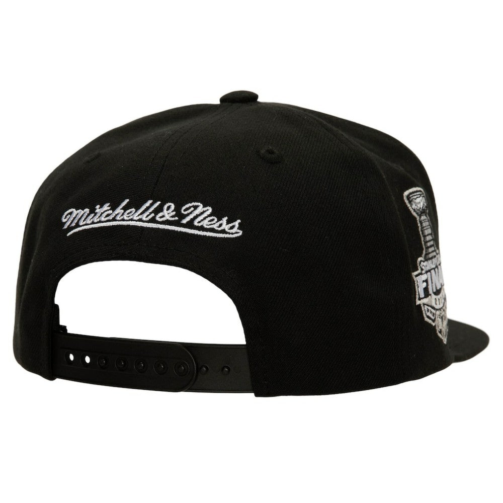 Washington Capitals Mitchell & Ness Core Top Spot Snapback Hat - Black - NHL