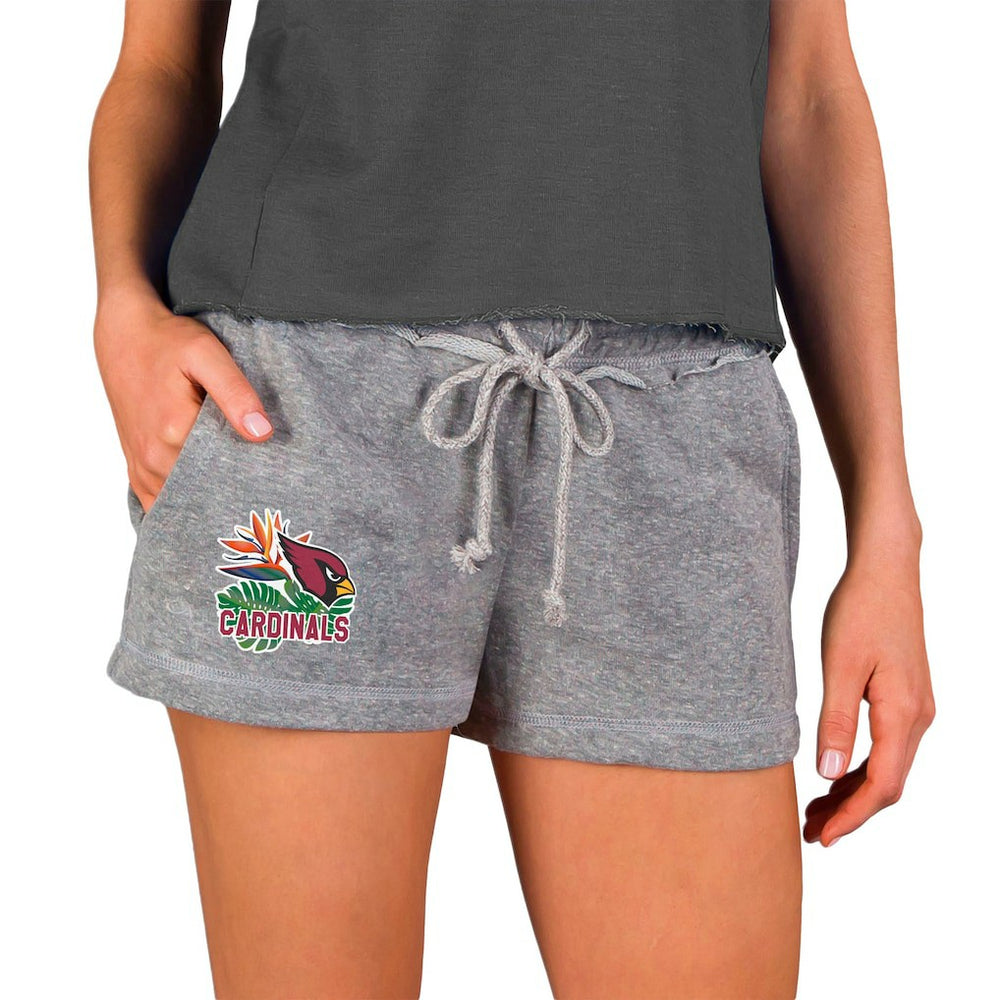 Arizona Cardinals Concepts Sport Women's Mainstream Terry Shorts Gray | NFL