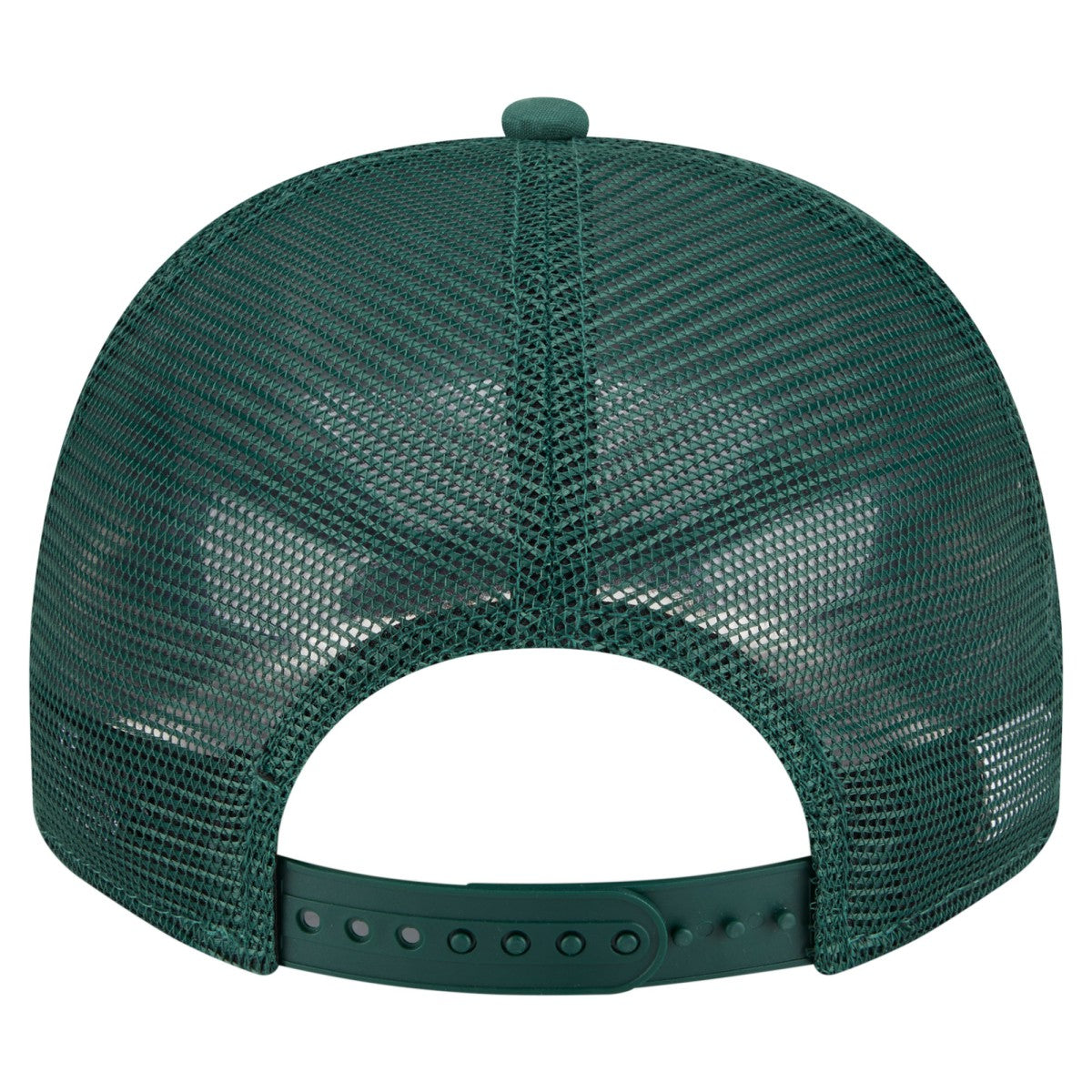 Milwaukee Bucks Vintage Team Rope A-Frame 9FIFTY Snapback Hat Hunter Green - NBA