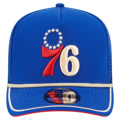 Philadelphia 76ers Vintage Team Rope A-Frame 9FIFTY Snapback Hat Royal - NBA