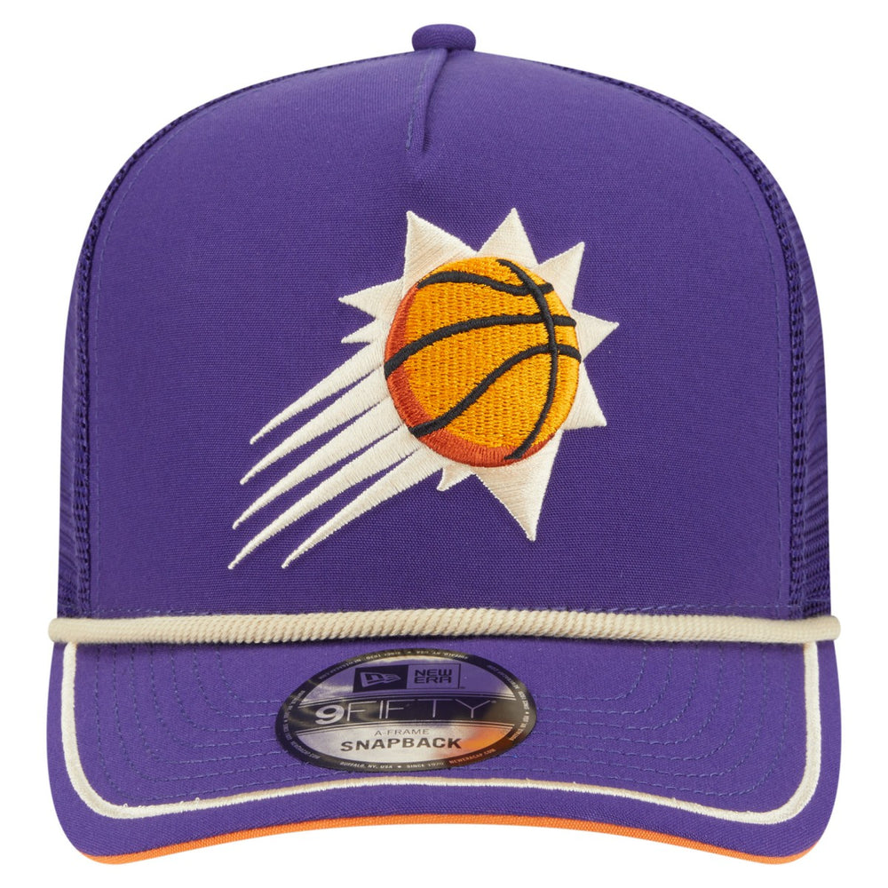 Phoenix Suns Vintage Team Rope A-Frame 9FIFTY Snapback Hat Purple - NBA