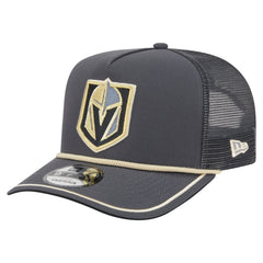Vegas Golden Knights New Era Vintage Team Rope A-Frame 9FIFTY Snapback Hat - Gray - NHL