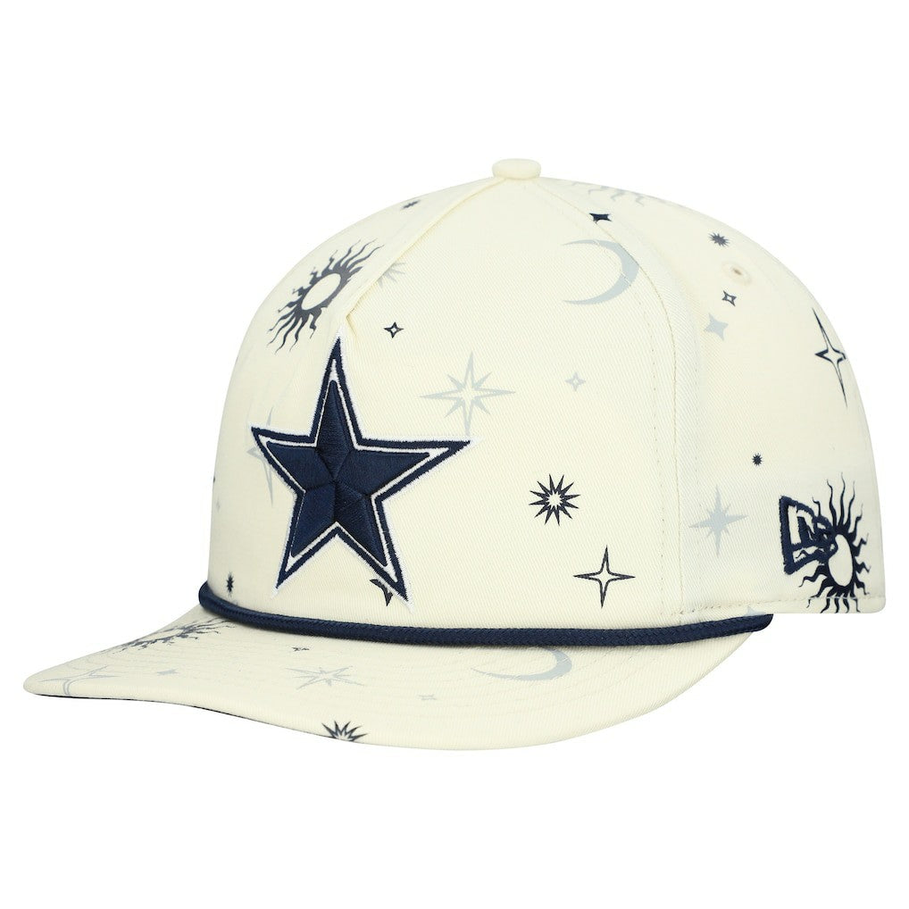 Dallas Cowboys New Era Celestial Golfer Snapback Hat Stone | NFL
