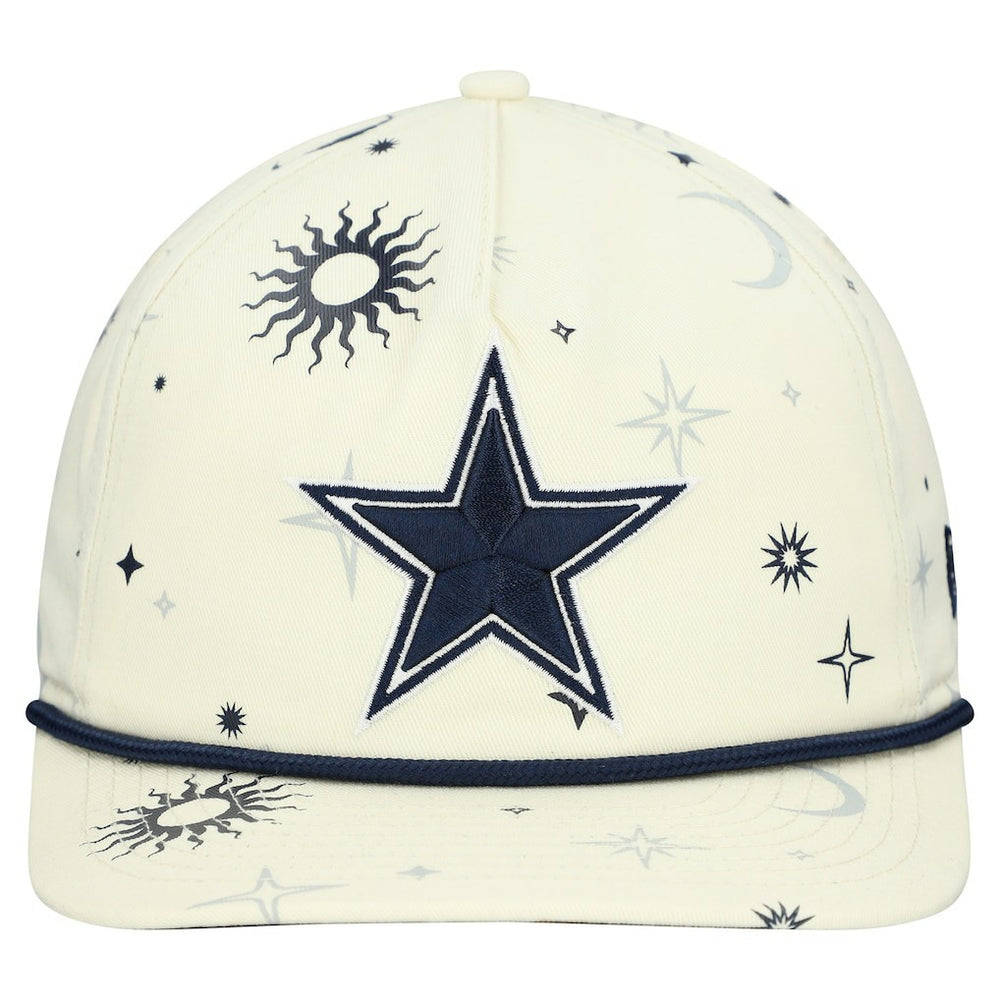 Dallas Cowboys New Era Celestial Golfer Snapback Hat Stone | NFL