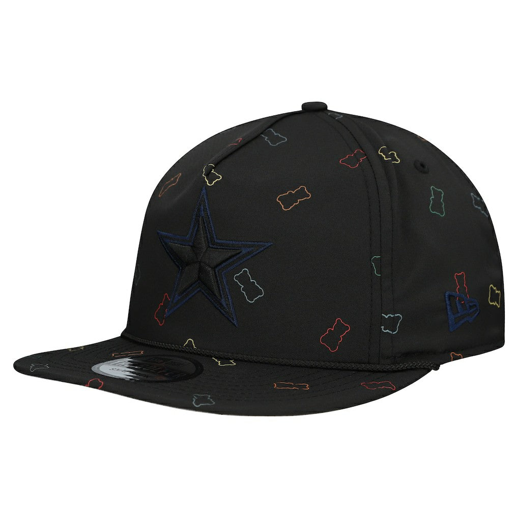 Dallas Cowboys New Era Gummy Golfer Snapback Hat Black | NFL