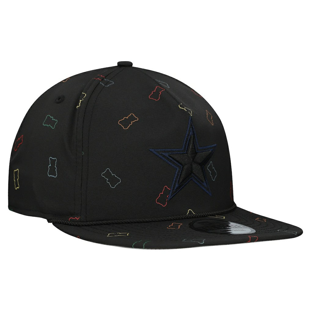 Dallas Cowboys New Era Gummy Golfer Snapback Hat Black | NFL