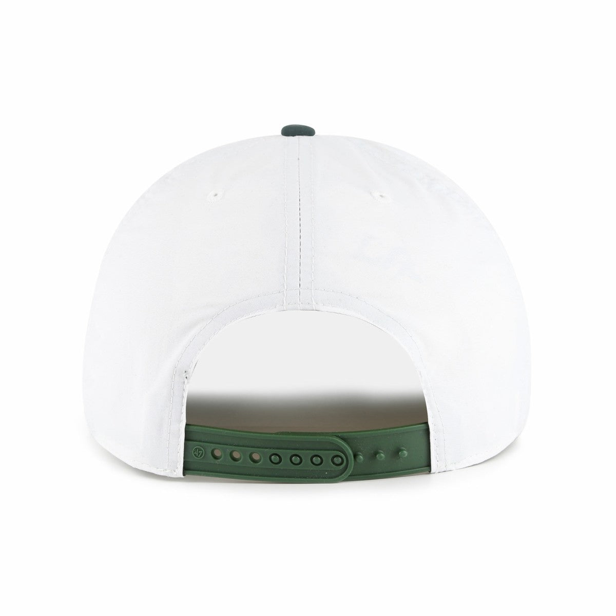Milwaukee Bucks '47 Tribute Two-Tone Hitch Adjustable Hat White/Hunter Green - NBA