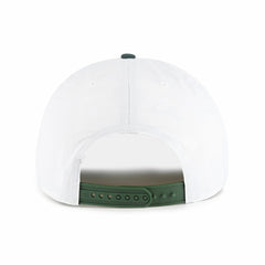 Milwaukee Bucks '47 Tribute Two-Tone Hitch Adjustable Hat White/Hunter Green - NBA