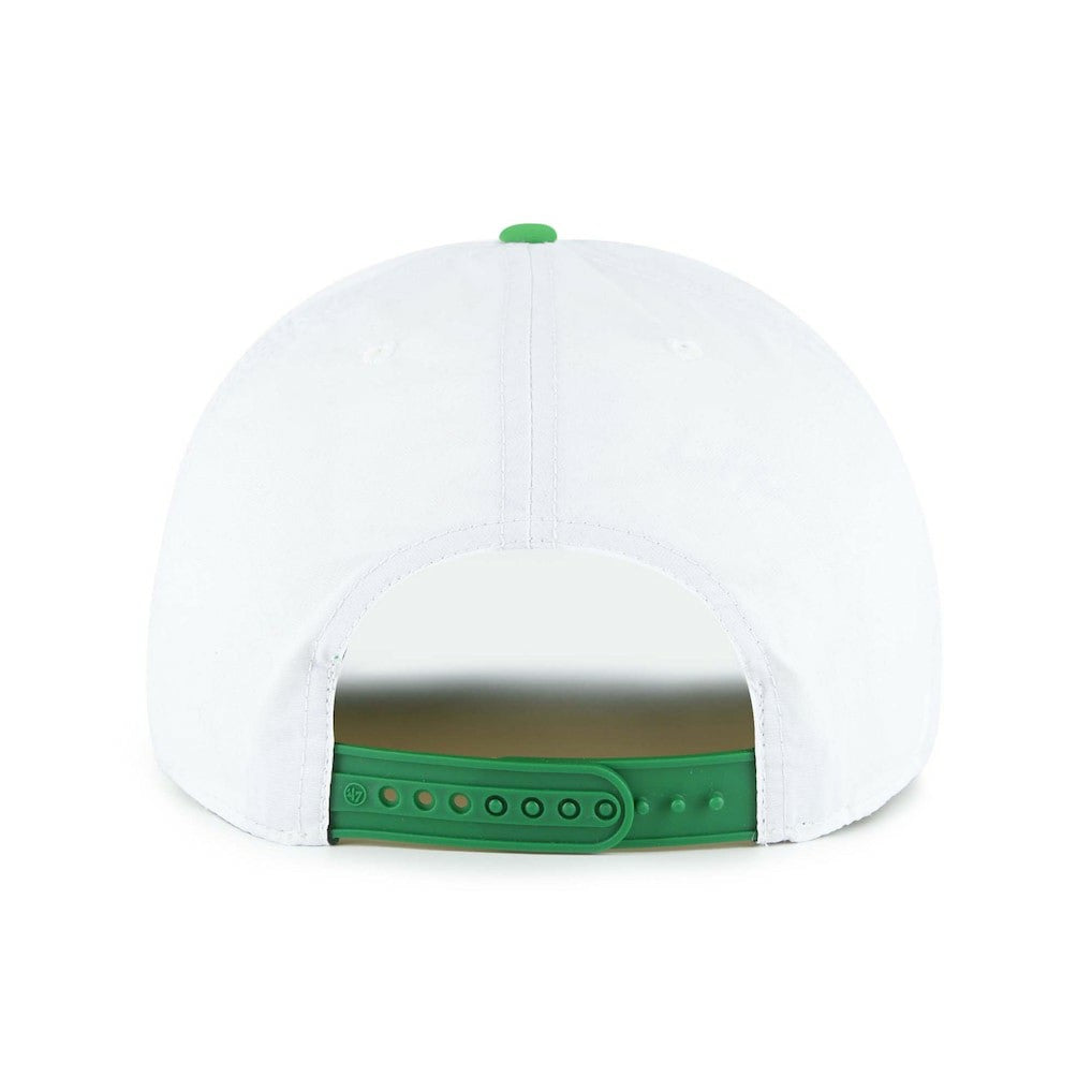 Boston Celtics '47 Tribute Two-Tone Hitch Adjustable Hat White/Kelly Green - NBA