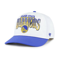 Golden State Warriors '47 Tribute Two-Tone Hitch Adjustable Hat White/Royal - NBA