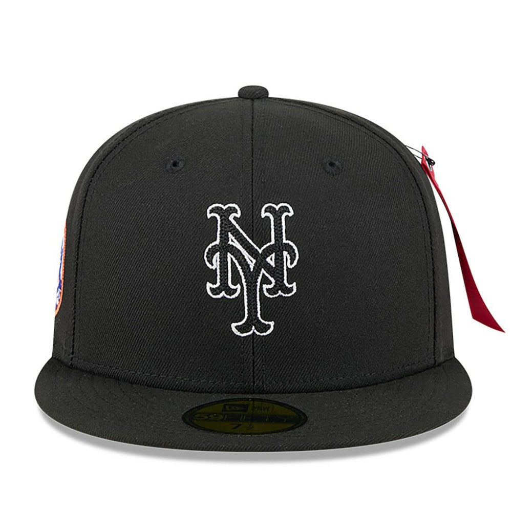 New York Mets New Era x Alpha Industries 59FIFTY Fitted Hat - MLB