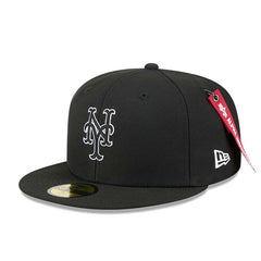 New York Mets New Era x Alpha Industries 59FIFTY Fitted Hat - MLB
