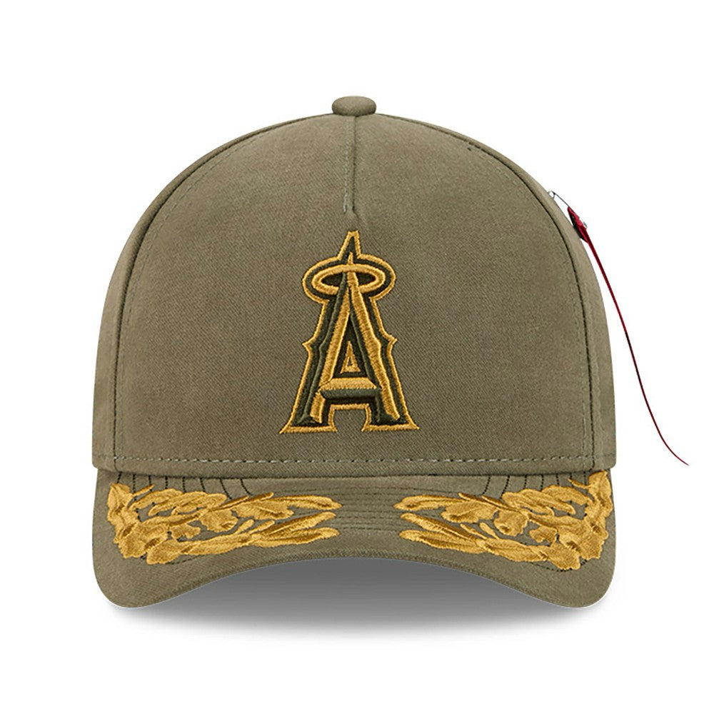 Los Angeles Angels New Era x Alpha Industries A-Frame 9FORTY Adjustable Hat - MLB