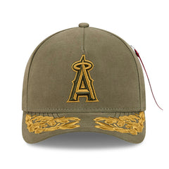 Los Angeles Angels New Era x Alpha Industries A-Frame 9FORTY Adjustable Hat - MLB