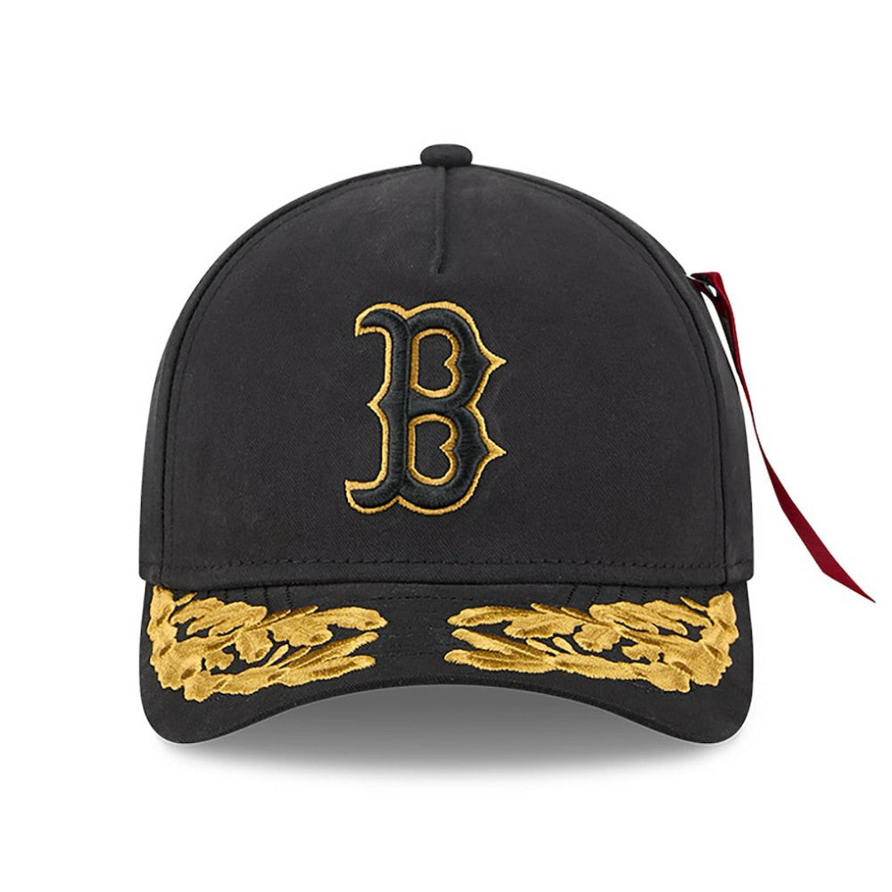 Boston Red Sox New Era x Alpha Industries A-Frame 9FORTY Adjustable Hat - MLB