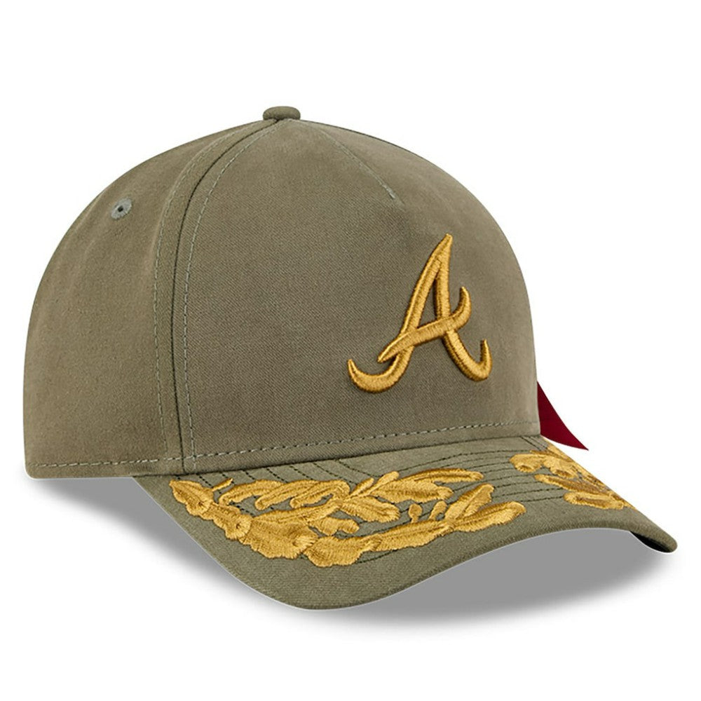Atlanta Braves New Era x Alpha Industries A-Frame 9FORTY Adjustable Hat - MLB