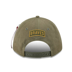 Atlanta Braves New Era x Alpha Industries A-Frame 9FORTY Adjustable Hat - MLB
