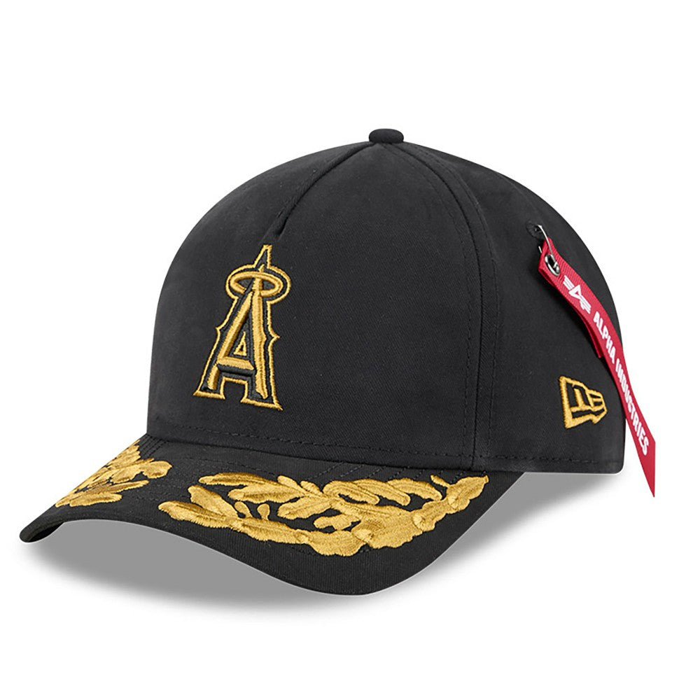 Los Angeles Angels New Era x Alpha Industries A-Frame 9FORTY Adjustable Hat - MLB