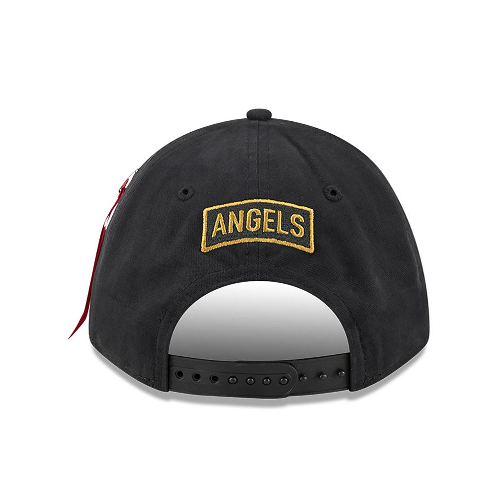 Los Angeles Angels New Era x Alpha Industries A-Frame 9FORTY Adjustable Hat - MLB
