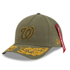 Washington Nationals New Era x Alpha Industries A-Frame 9FORTY Adjustable Hat - MLB