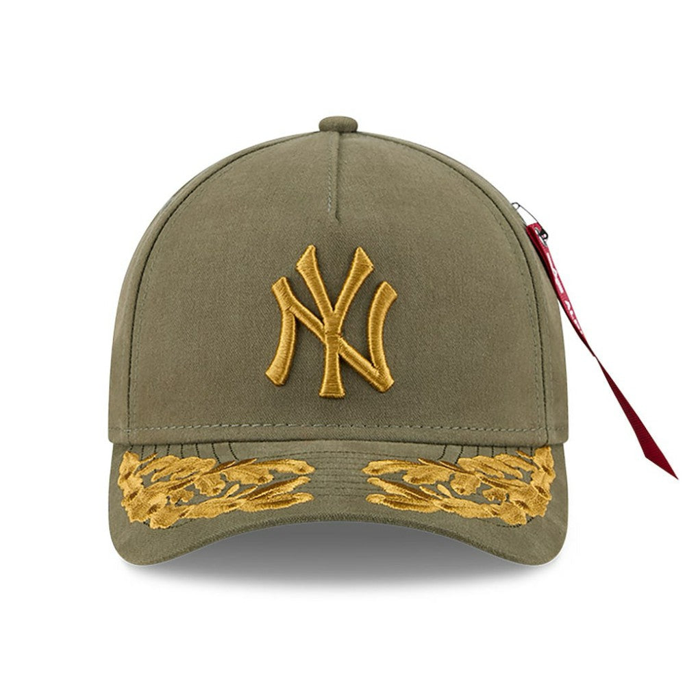 New York Yankees New Era x Alpha Industries A-Frame 9FORTY Adjustable Hat - MLB
