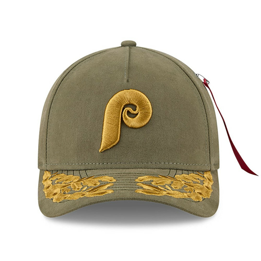 Philadelphia Phillies New Era x Alpha Industries A-Frame 9FORTY Adjustable Hat - MLB