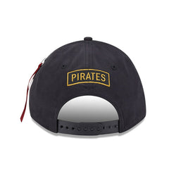 Pittsburgh Pirates New Era x Alpha Industries A-Frame 9FORTY Adjustable Hat - MLB