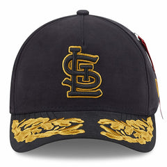 St. Louis Cardinals New Era x Alpha Industries A-Frame 9FORTY Adjustable Hat - MLB