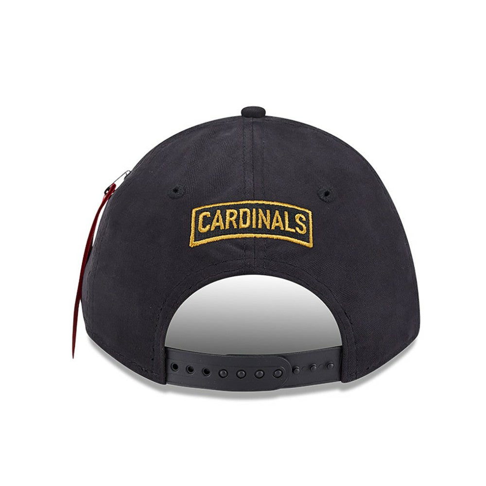 St. Louis Cardinals New Era x Alpha Industries A-Frame 9FORTY Adjustable Hat - MLB