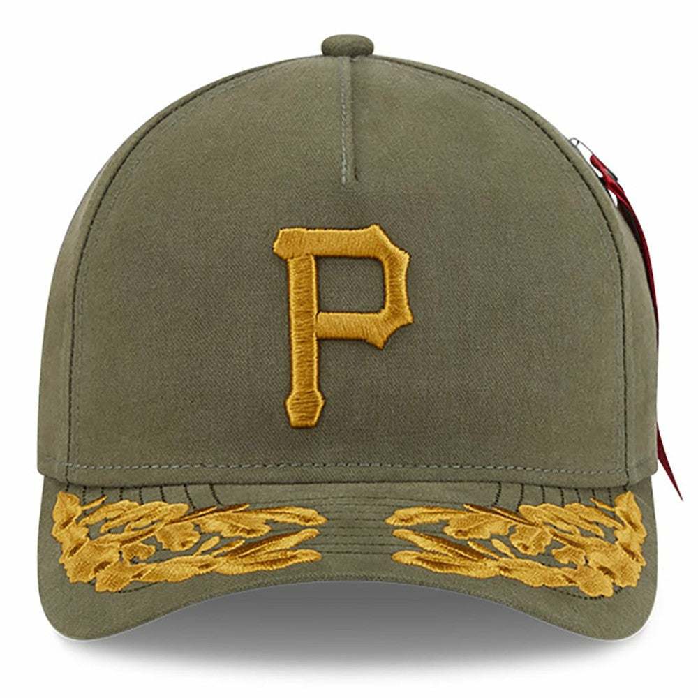 Pittsburgh Pirates New Era x Alpha Industries A-Frame 9FORTY Adjustable Hat - MLB