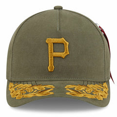 Pittsburgh Pirates New Era x Alpha Industries A-Frame 9FORTY Adjustable Hat - MLB