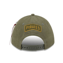 Pittsburgh Pirates New Era x Alpha Industries A-Frame 9FORTY Adjustable Hat - MLB