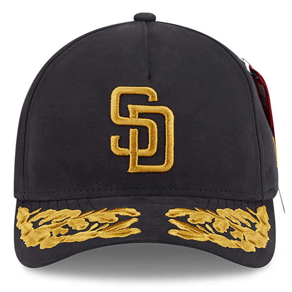 San Diego Padres New Era x Alpha Industries A-Frame 9FORTY Adjustable Hat - MLB