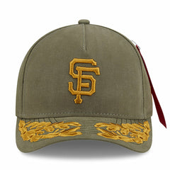 San Francisco Giants New Era x Alpha Industries A-Frame 9FORTY Adjustable Hat - MLB